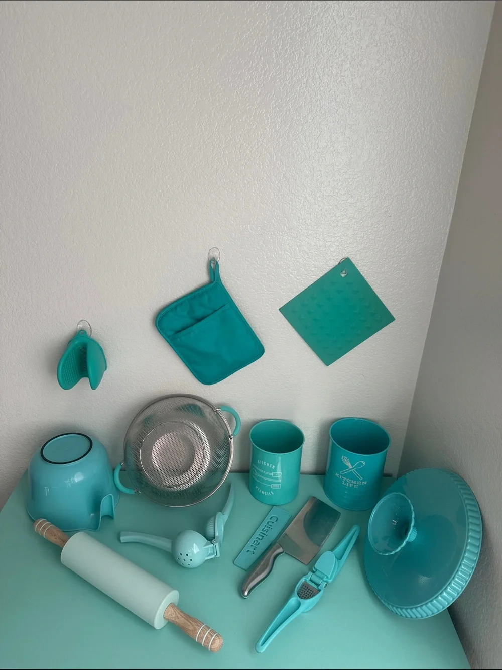 Cuisinart Turquoise Kitchen Tool Set